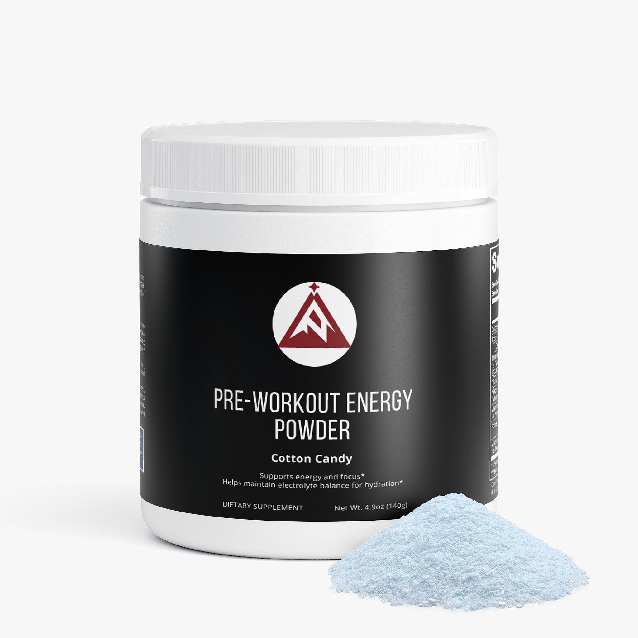Pre-Workout Energy Powder - Cotton Candy